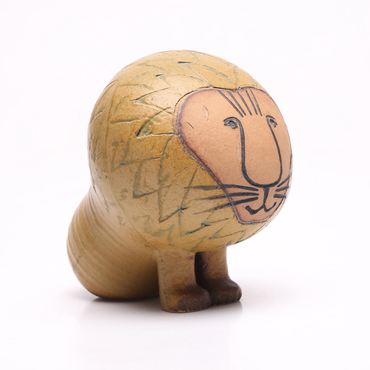 LISA LARSON. Figurin, ''lejon midi'', Gustavsberg.