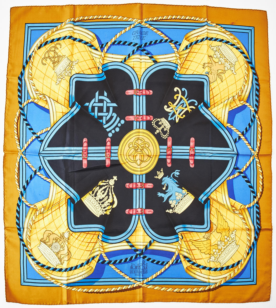 HERMÈS, „Grand Tenue“, tørklæde.