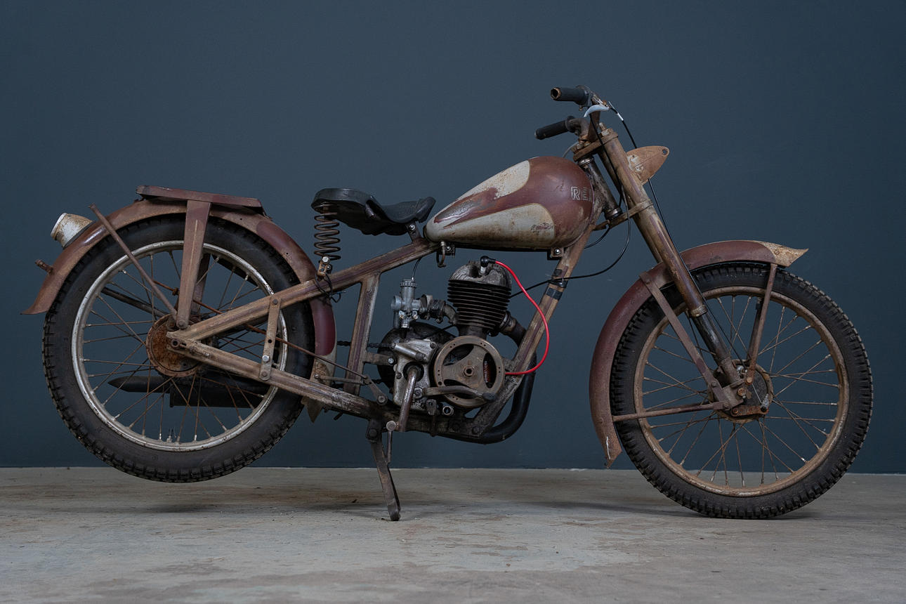 REX, Roadmaster, ca 1950, Sverige. Fordon, Båtar & Delar - Motorcyklar ...