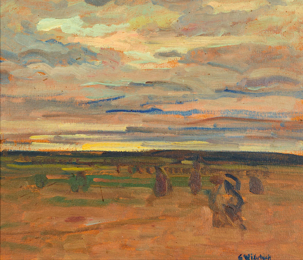 GUSTEN WIDERBÄCK. Landscape.
