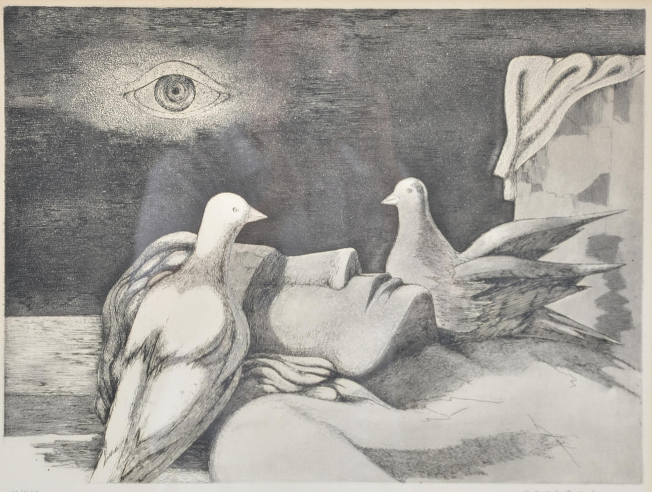 AXEL OLSON. Färgetsning.