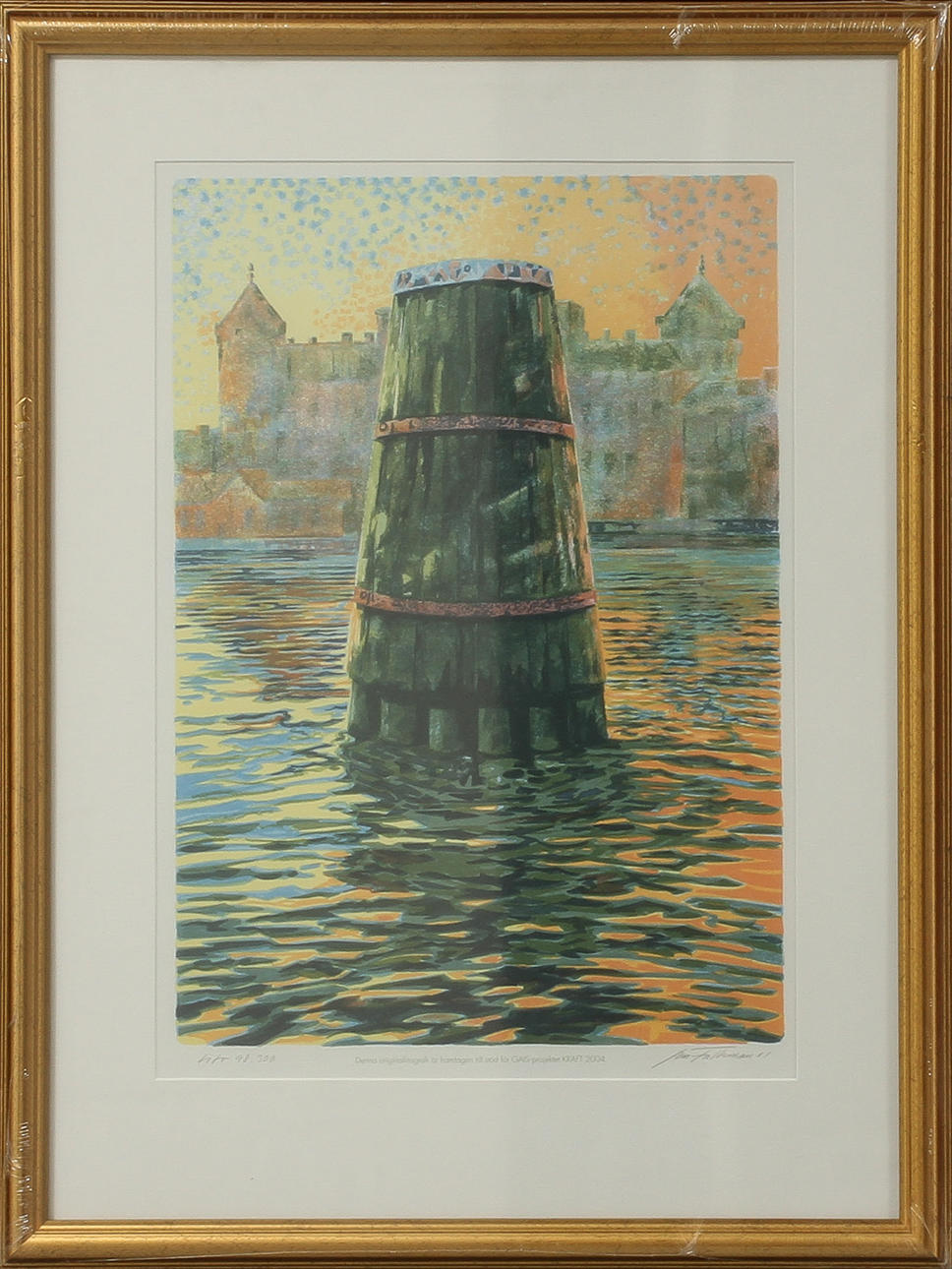 JAN FALKMAN. Litografi, sign o numr 98/300.