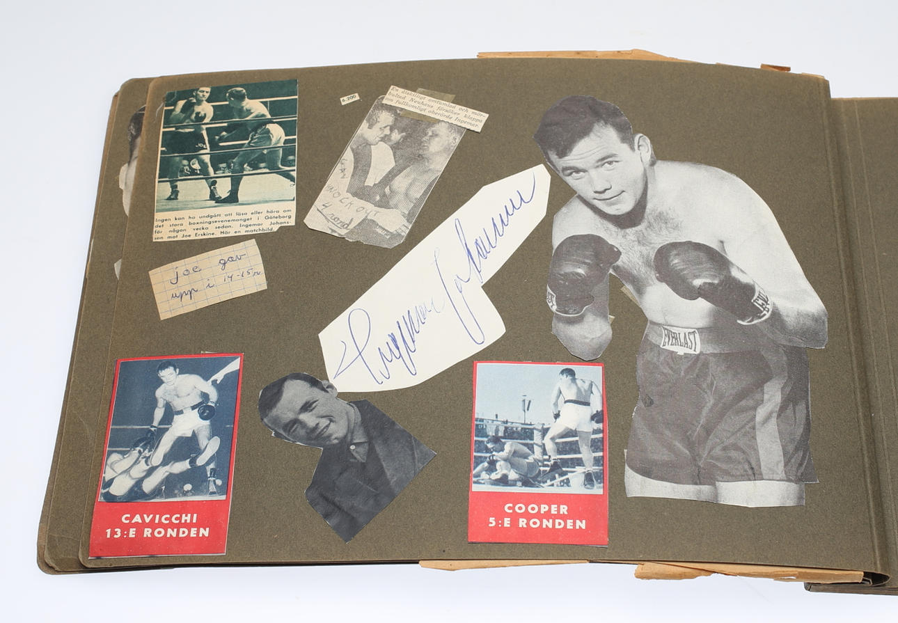 PARTI AUTOGRAFER samt TEATERPROGRAM.