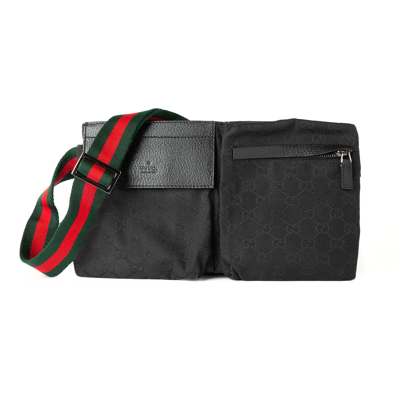 GUCCI. Magväska, textil.