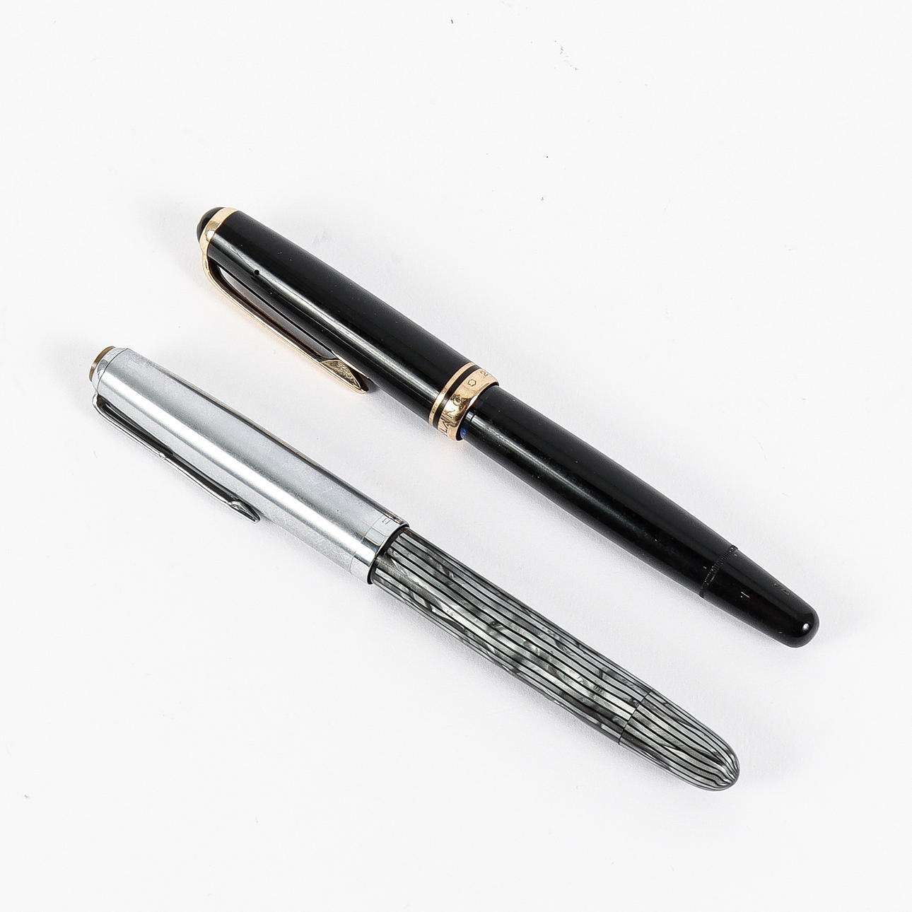 FOUNTAIN PENS 2 pcs, Perfecto and Montblanc. Collectables - Pens ...