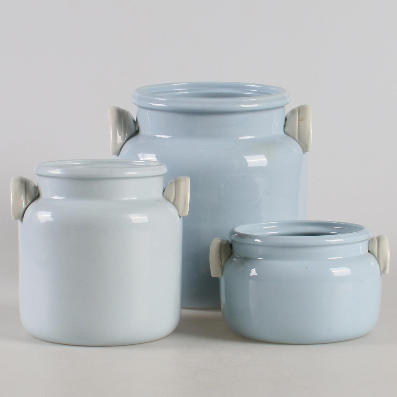 KRUS, 3 st. Porslin, ur köksserien "Standard", Rörstrand, 1900-talets första hälft.