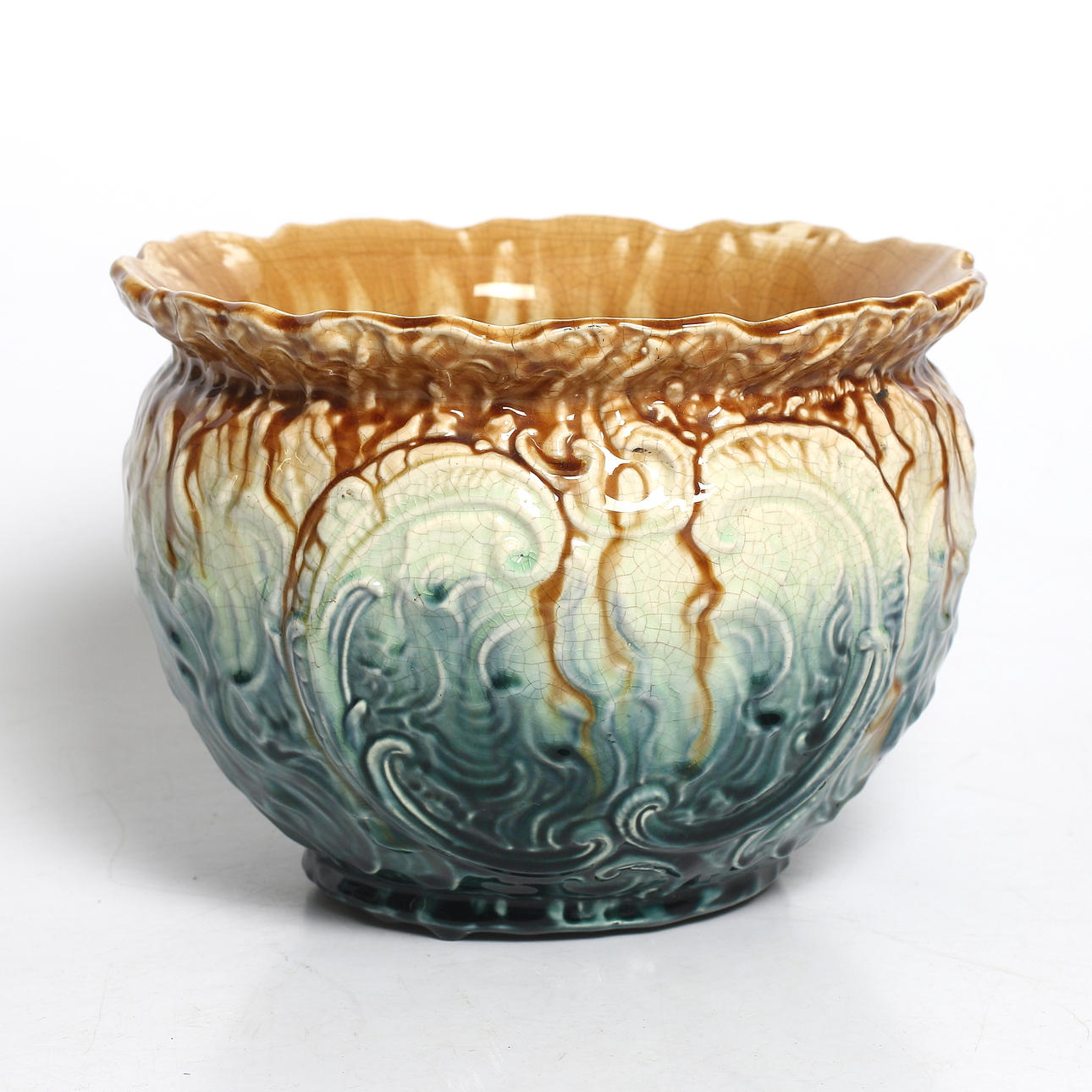 YTTERFODER, majolika, jugend. 1900-talets början.