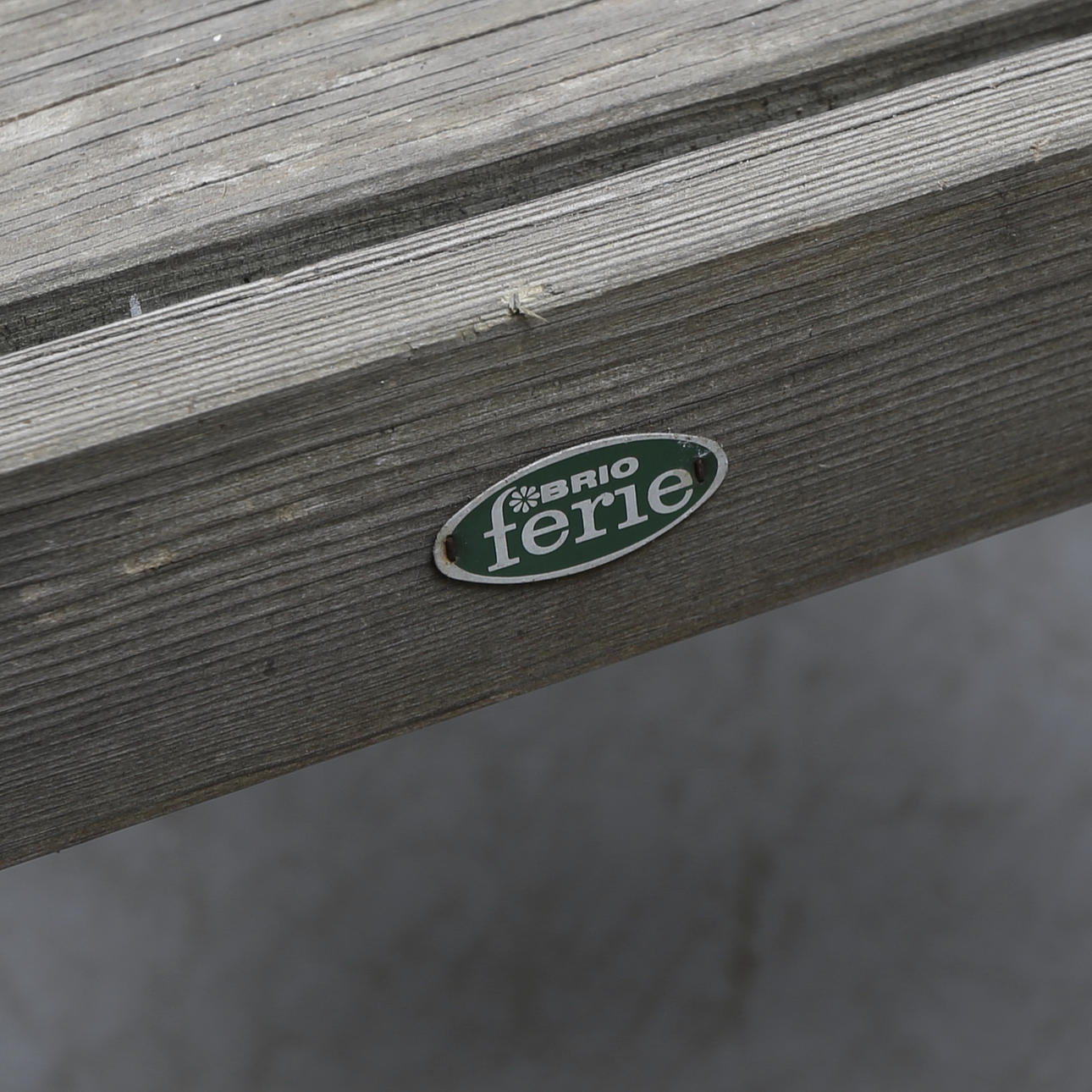 TRÄDGÅRDSGRUPP, 6 delar, Brio Ferie, 1900-tal.