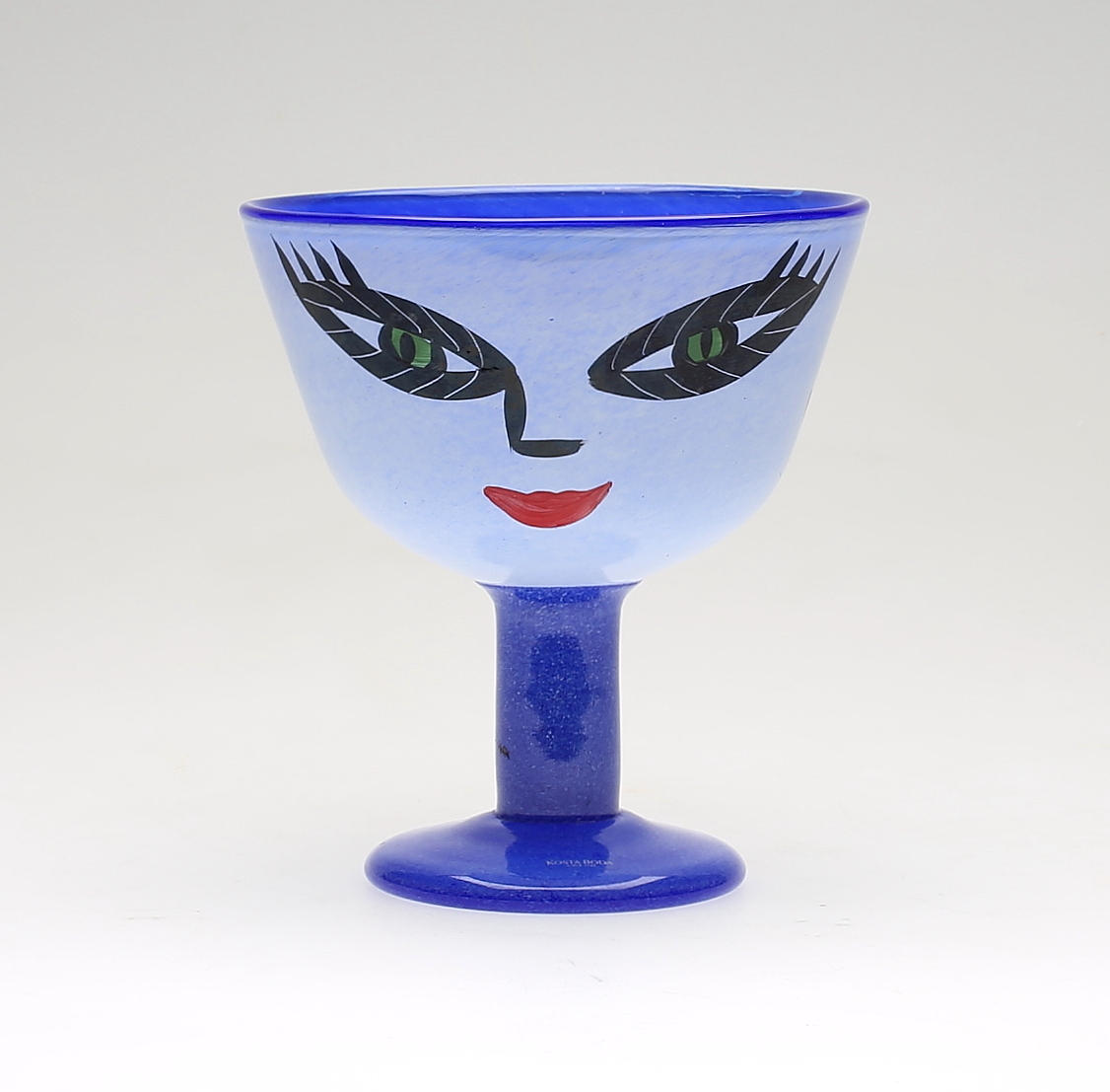 SKÅL PÅ FOT, konstglas, "Open Minds", Ulrica Hydman, Kosta Boda.