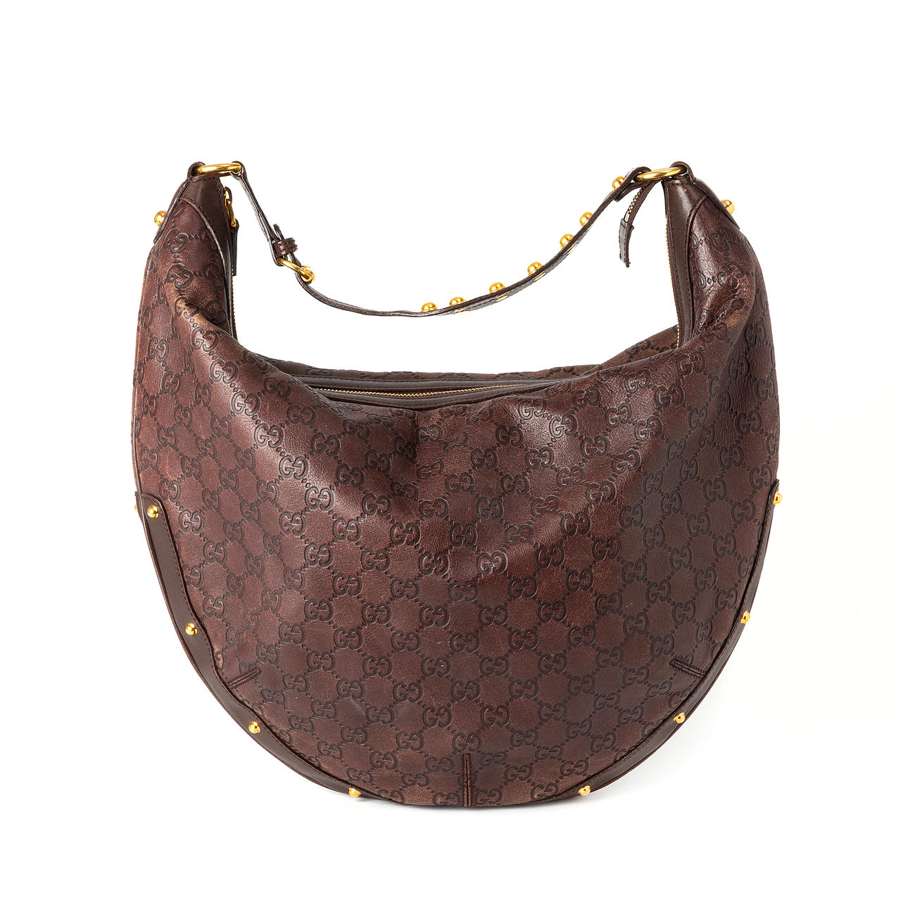 GUCCI. Bag, “Biba”, leather.