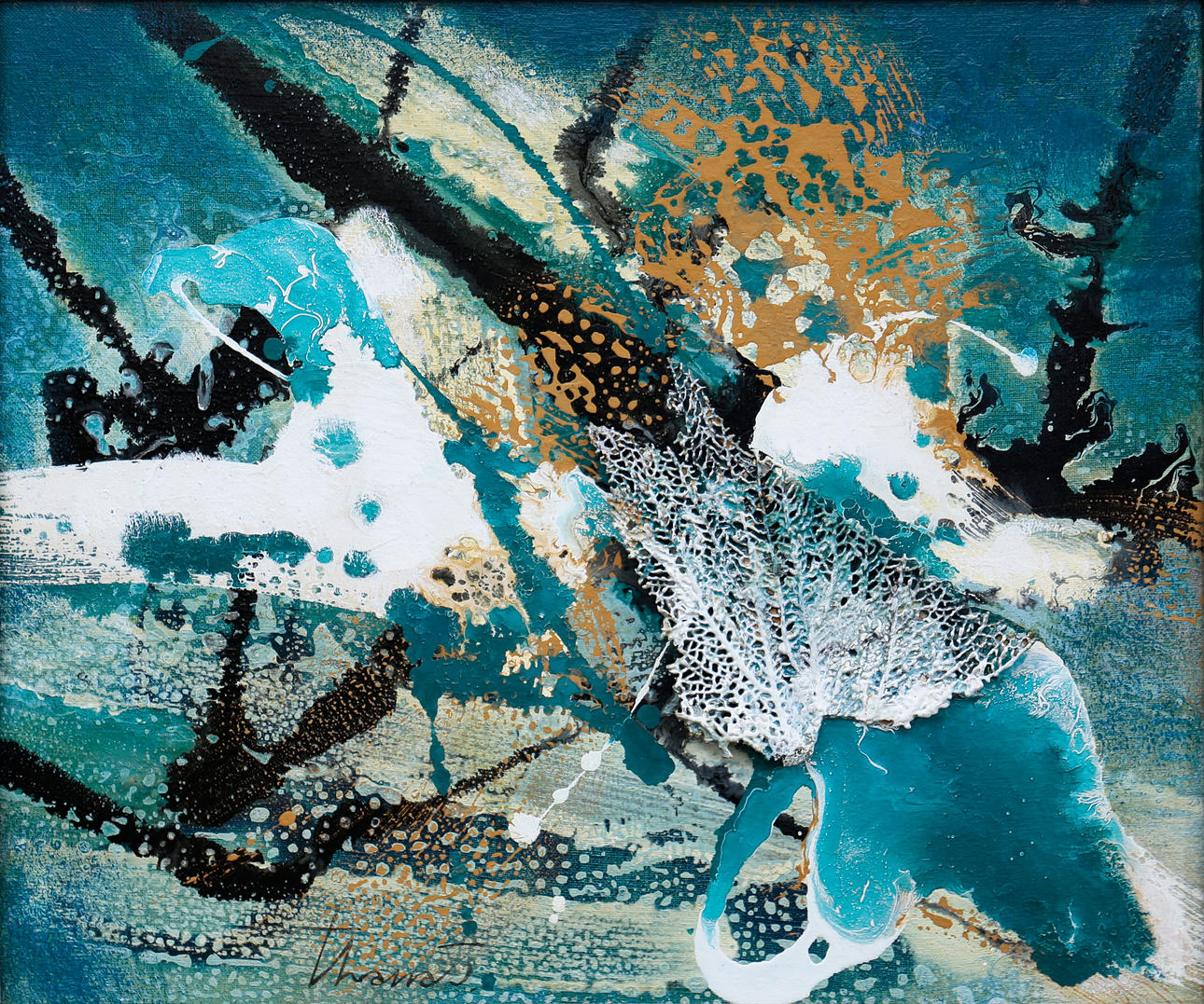 JOAN JOSEP THARRATS. "Turquesa marina".