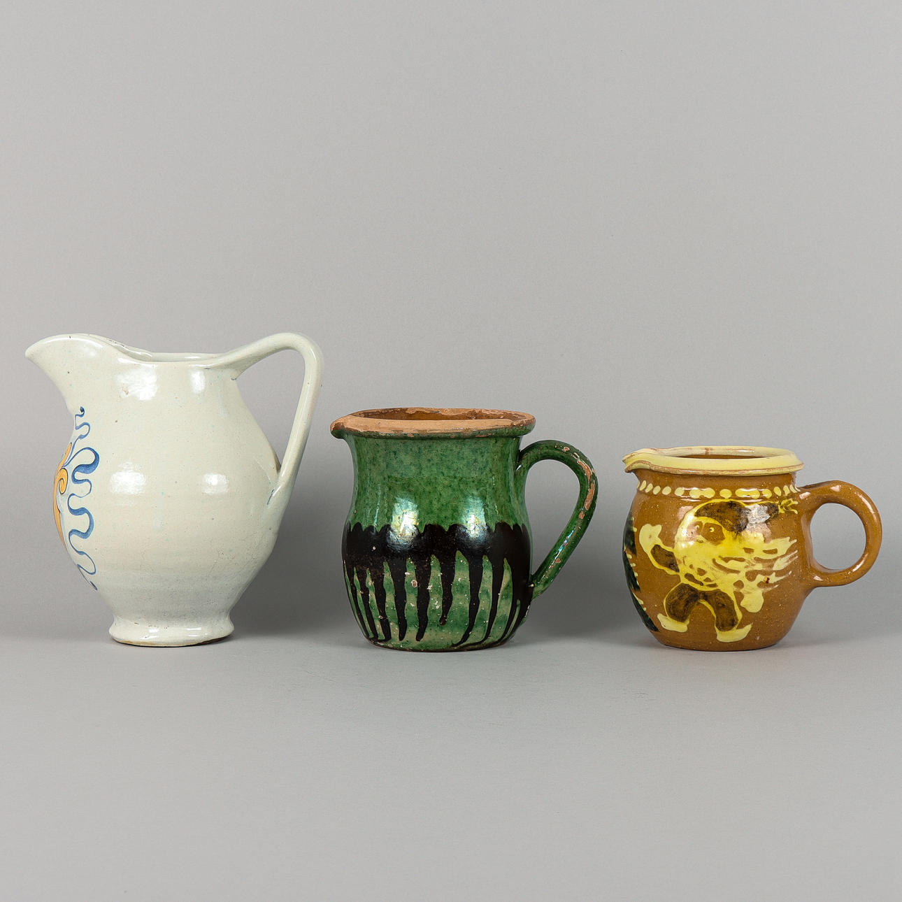 KANNUT 3 kpl, keraamiset.