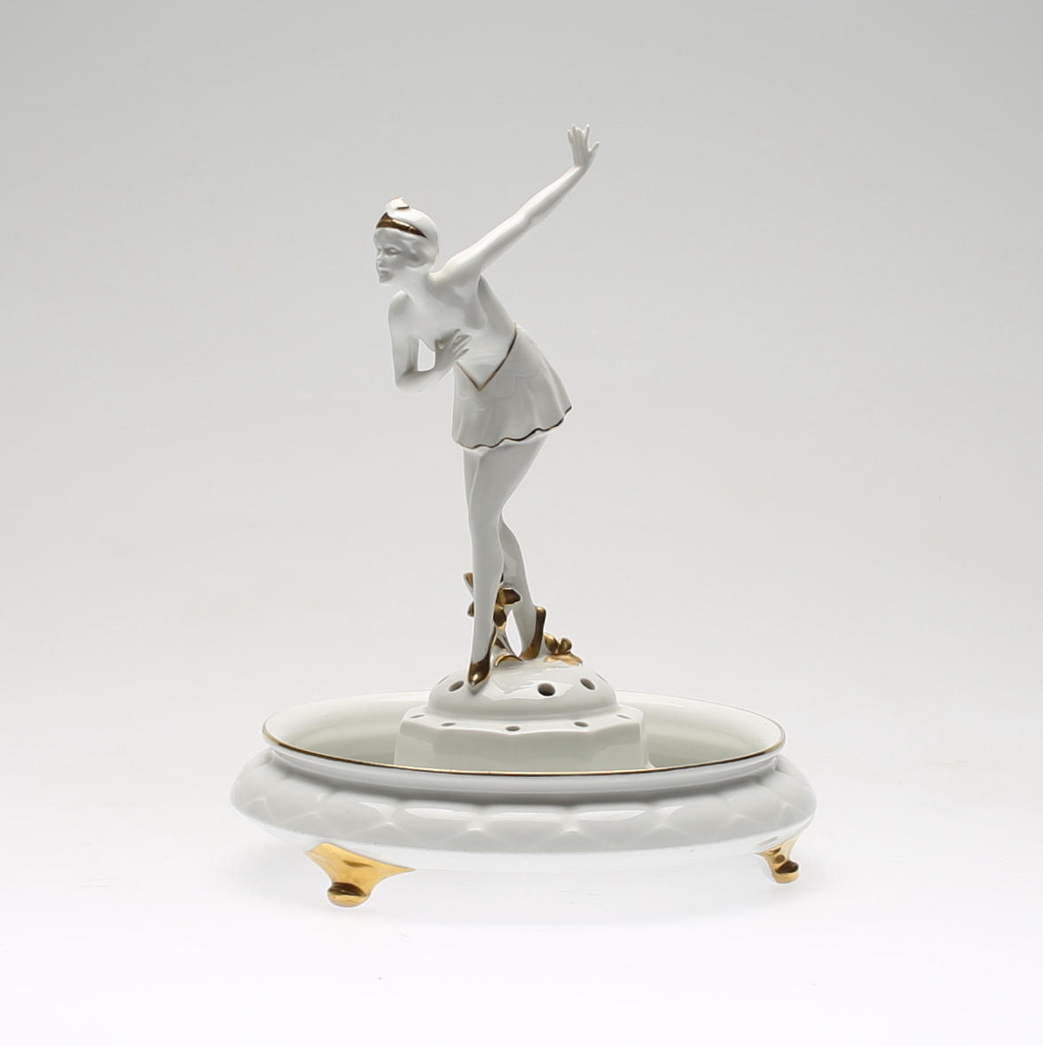 BLOMSTERUPPSATS, 2 delar, märkt PPG, troligen Tyskland, 1900-talets första del.