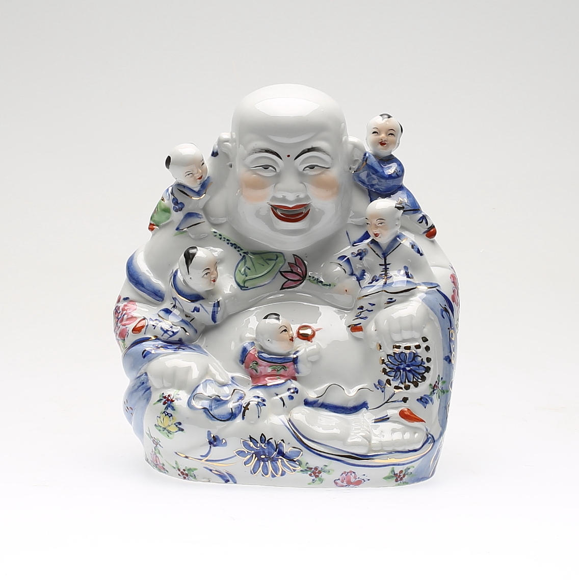 FIGURIN, keramik, Fruktbarhetsbuddha, 1900-talet andra del.