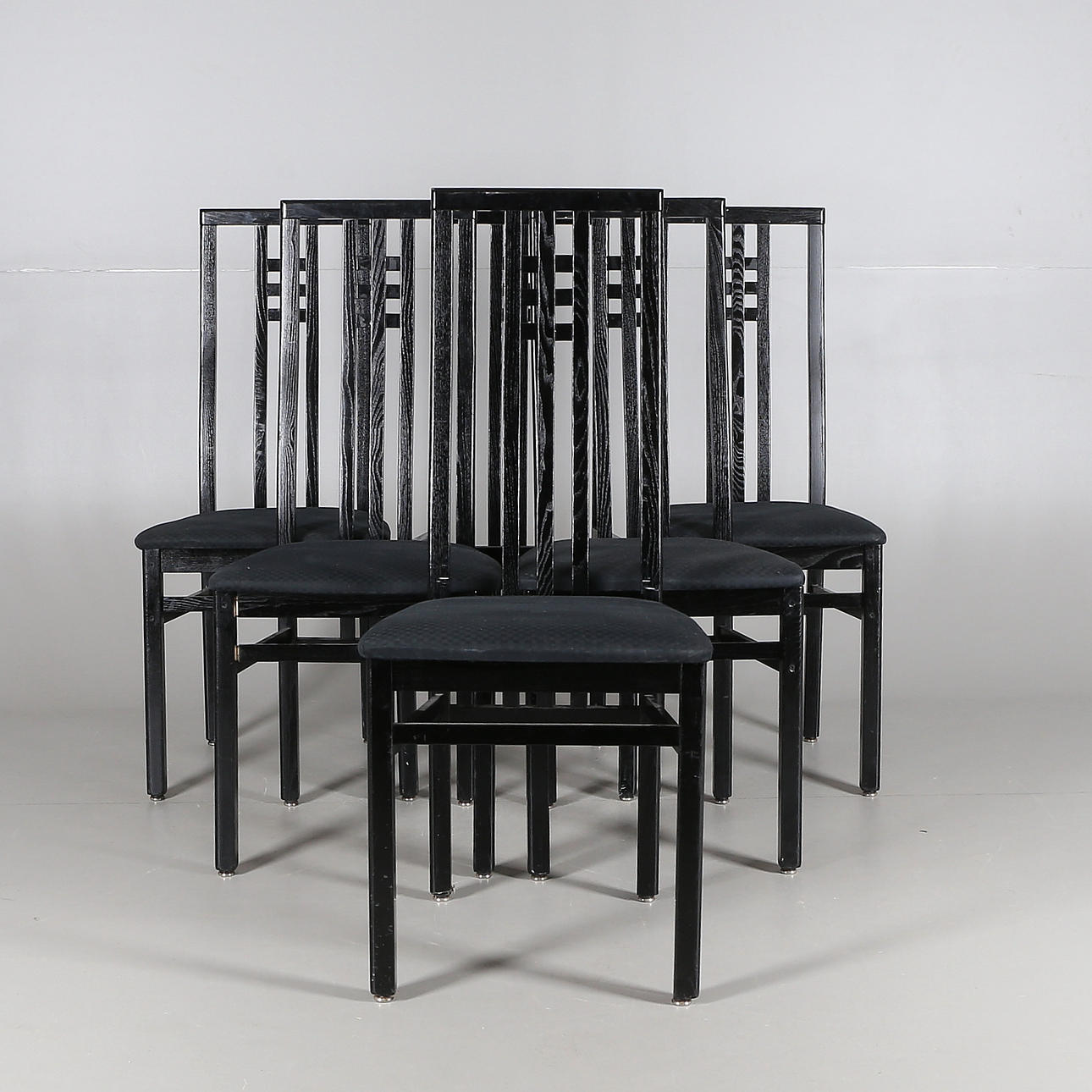 STOLAR, 6 st, trä, sent 1900-tal/samtida.