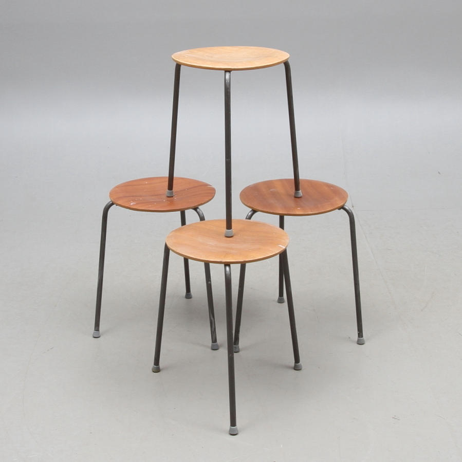 PALLAR, 4 st, JOFA, 1950/1960-tal.