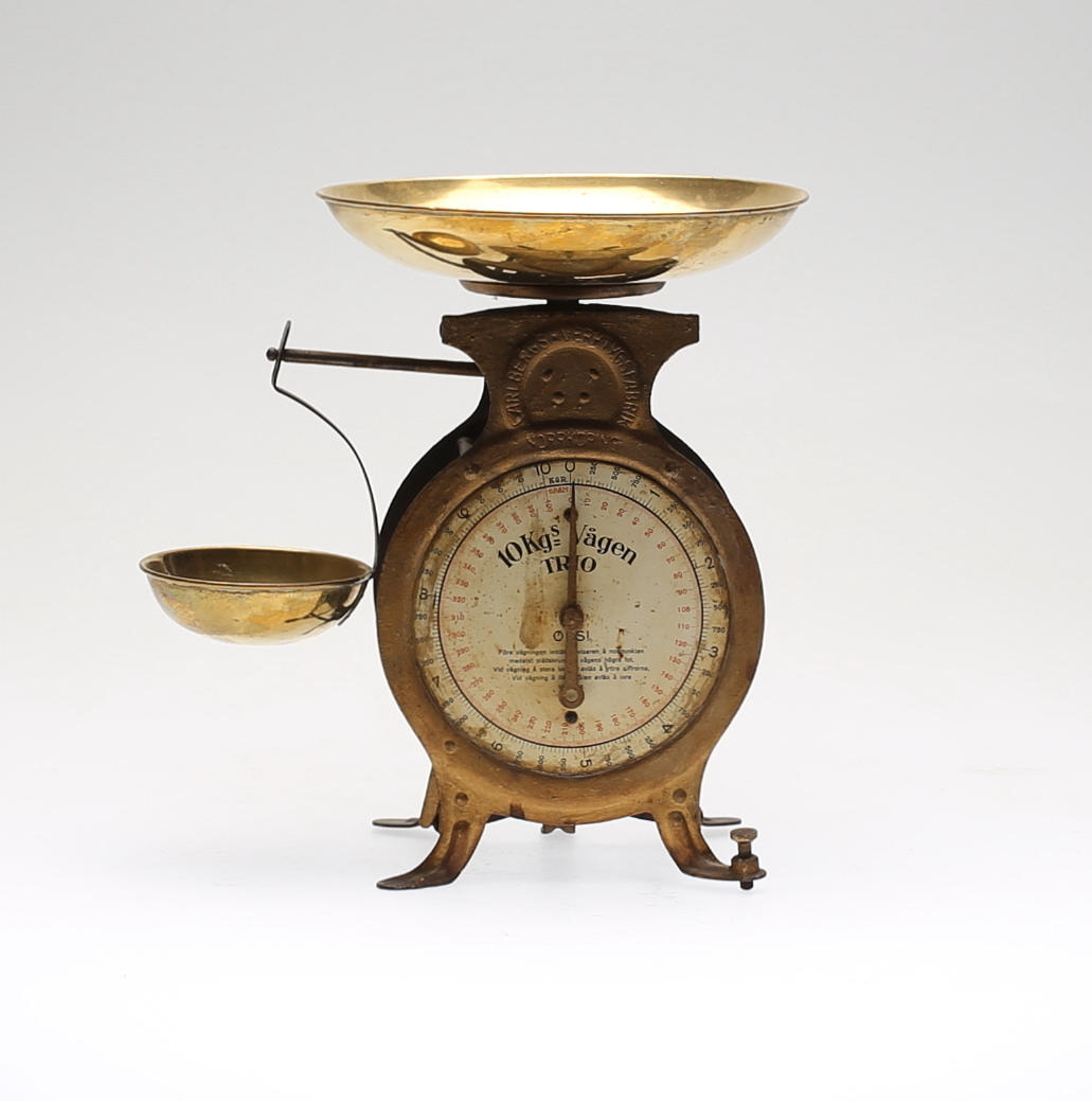 HUSHÅLLSVÅG, Carl Bergs Verktygsfabrik, Norrköping, 1900-talets första del.