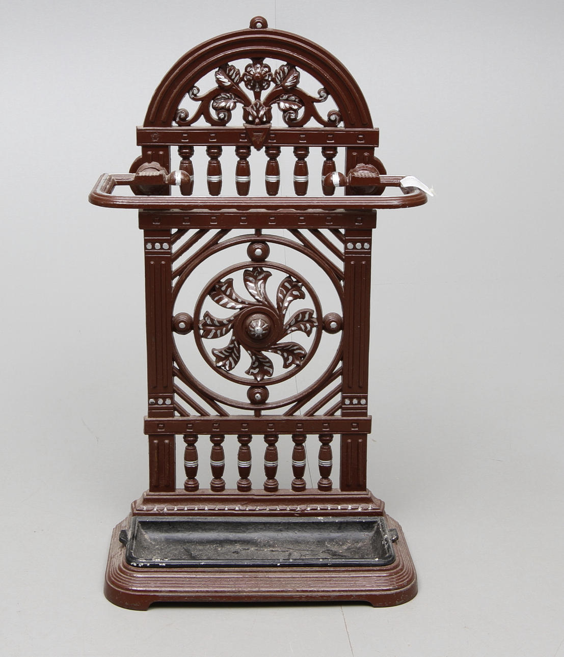 PARAPLY/KÄPPSTÄLL, gjutjärn, 1800-tal.