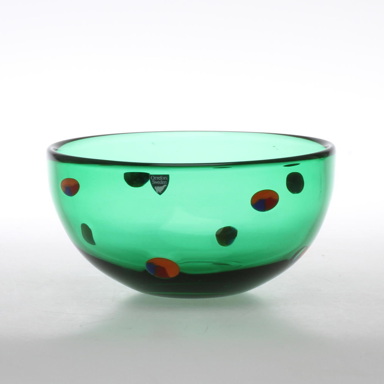 SKÅL, glas, Orrefors.