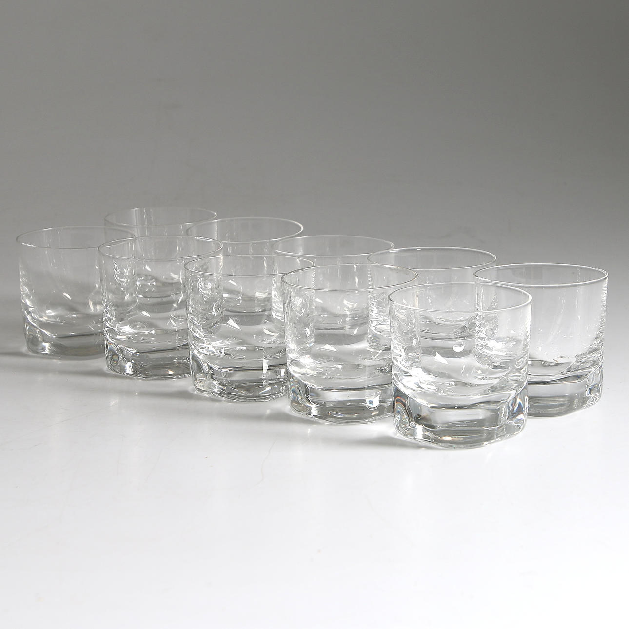 WHISKYGLAS, 10 st, Orrefors.