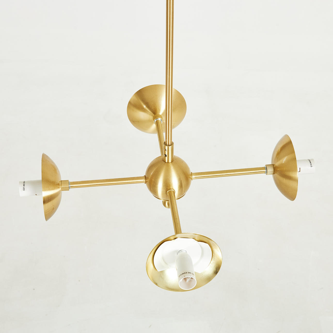 CEILING LAMP, contemporary, By Rydéns, frame in brass, with label ...