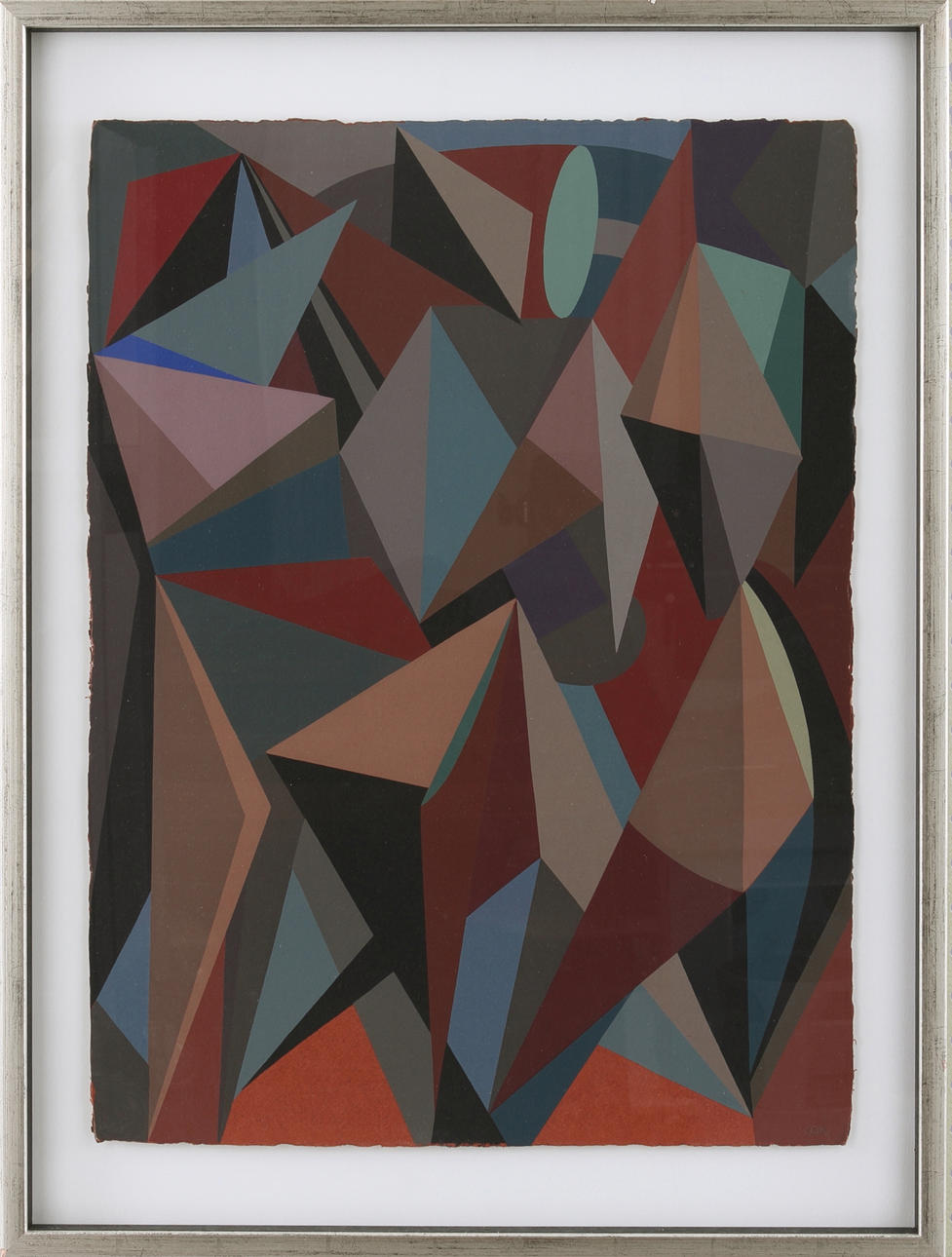 C GÖRAN KARLSSON. Färglitografi, signerad, 66/125.