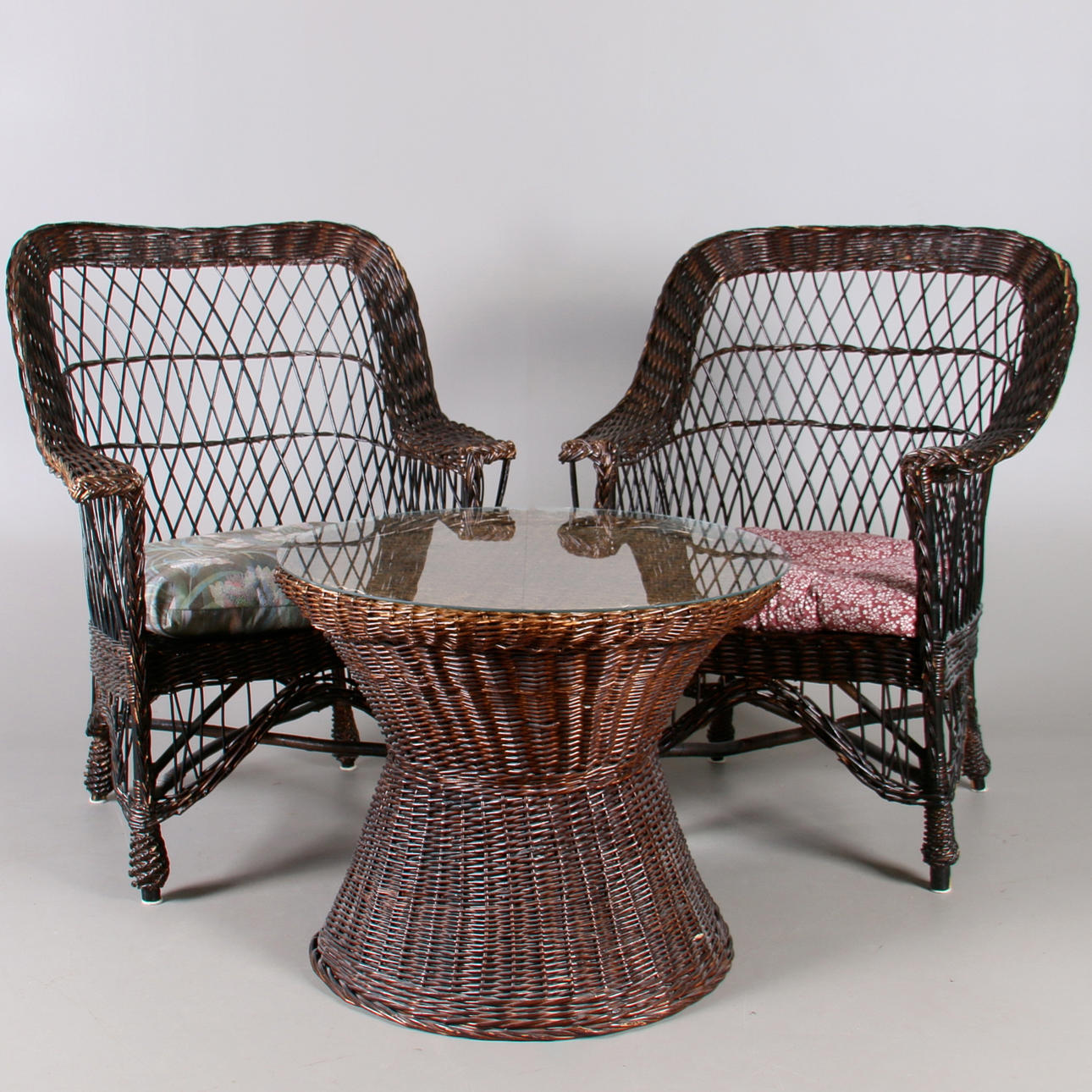 TRÄDGÅRDSGRUPP, 3 delar, rotting, samtida.