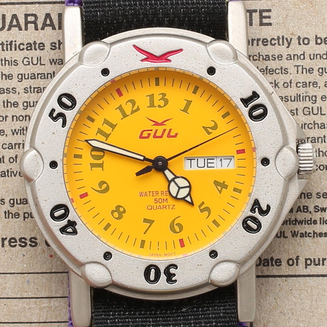 BRACELET WATCH, Gul Force, new old stock.