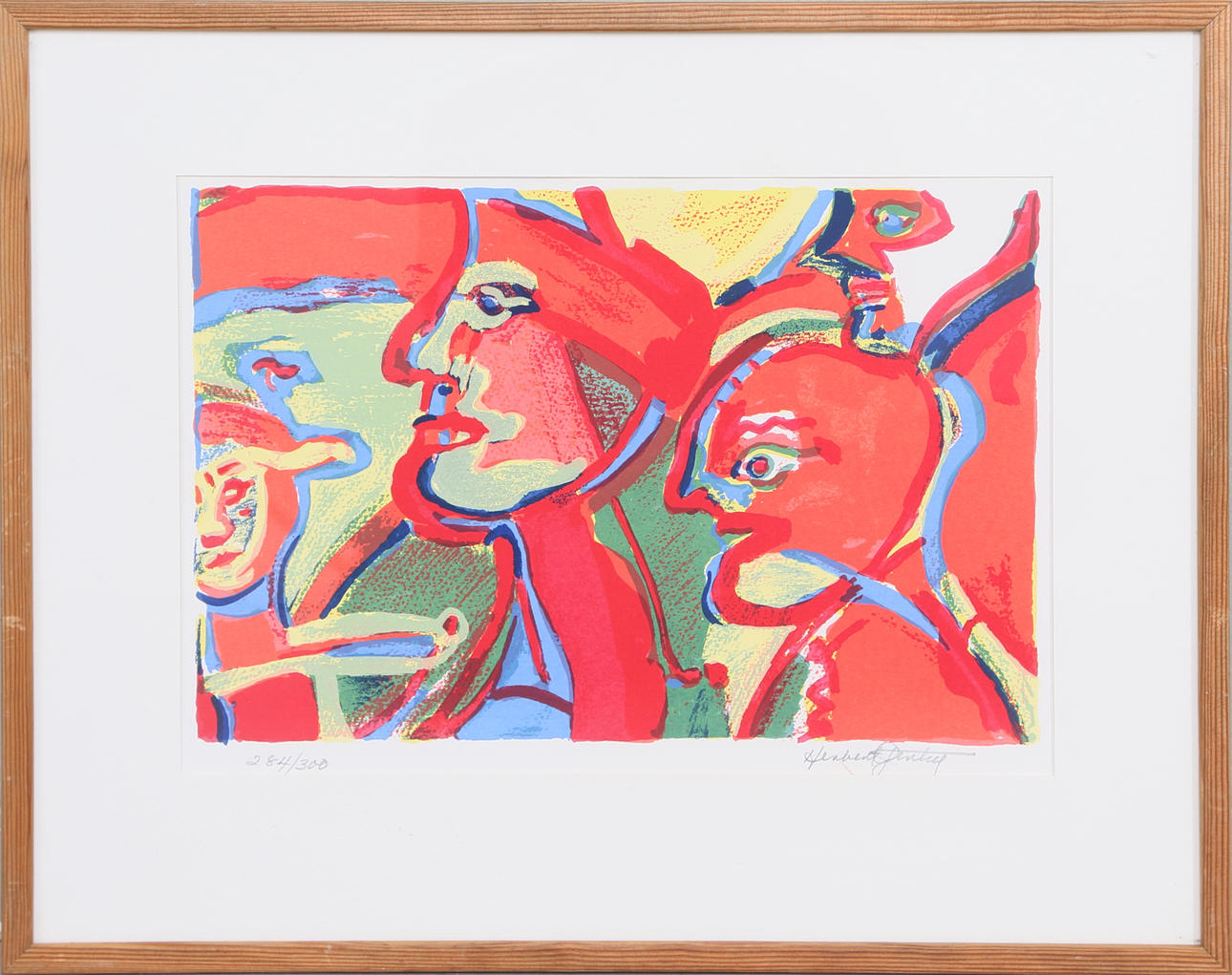 HERBERT GENTRY. Grafik, signerad och numrerad 290/300.