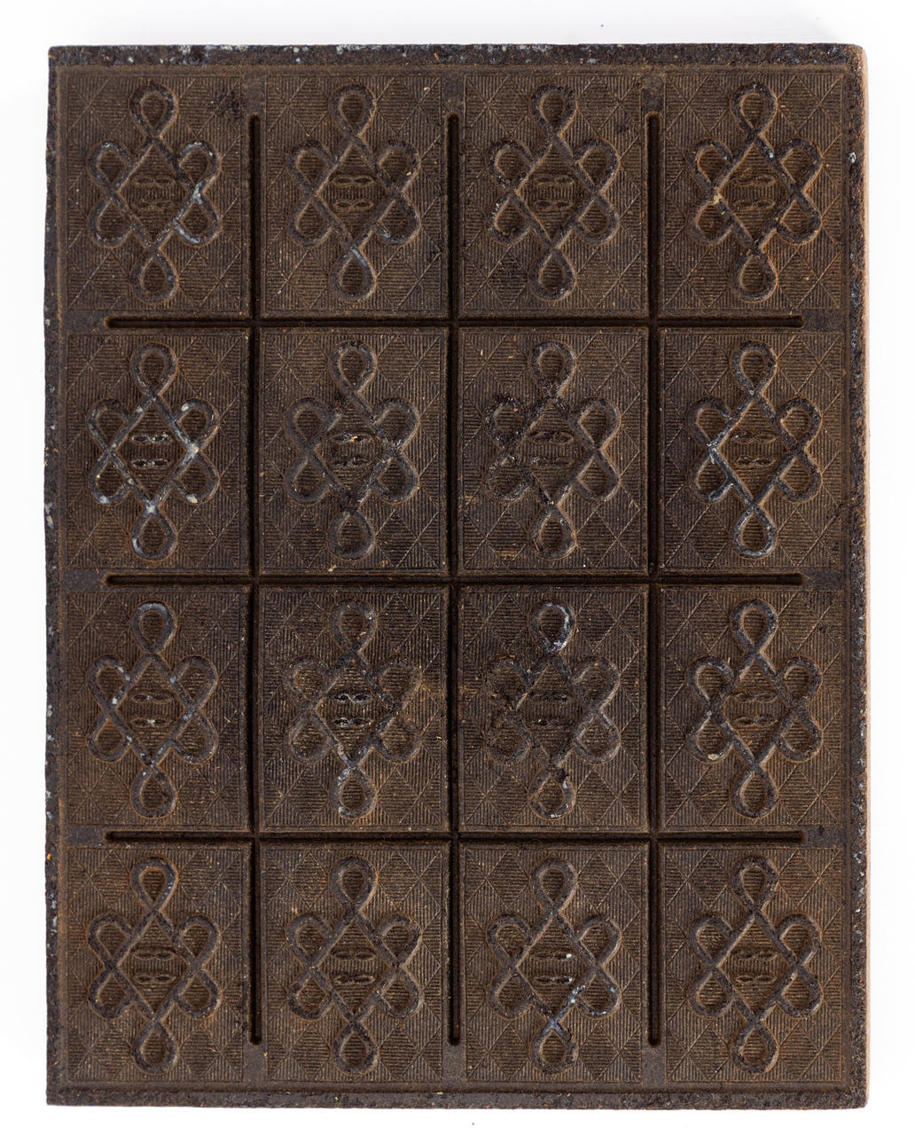 Pressed black tea brick, for R. Twining London, China, early 20th ...