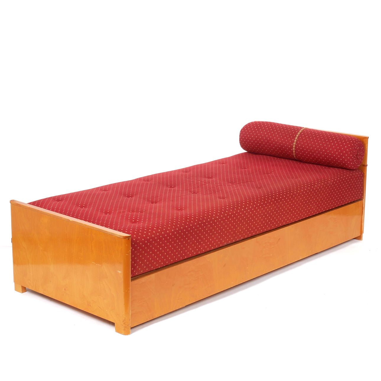 A daybed, extendable bottom, Swedish Modern, 1940s.