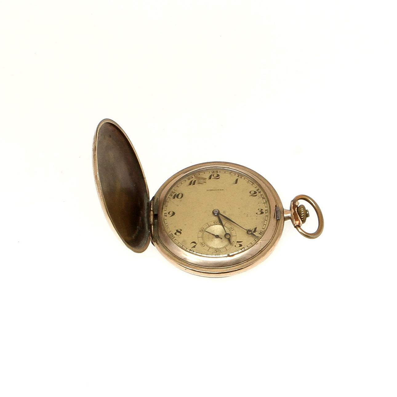 FICKUR, guldpläterat, Longines.