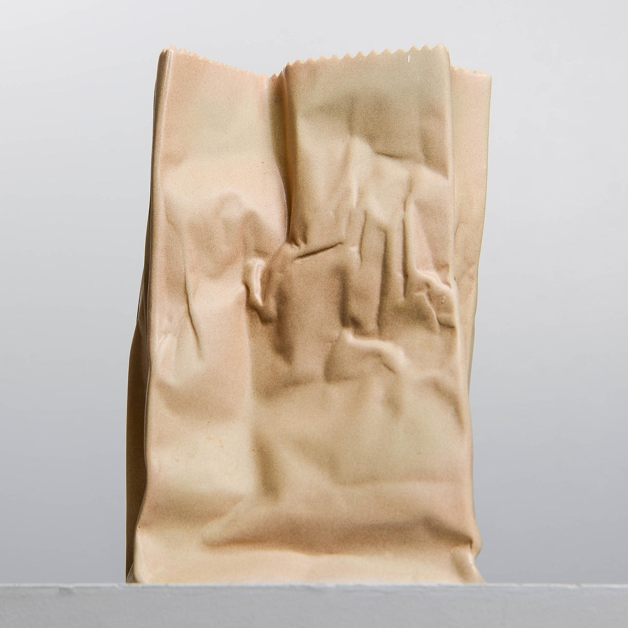 TAPIO WIRKKALA. Vase, “The Bag”, Rosenthal.