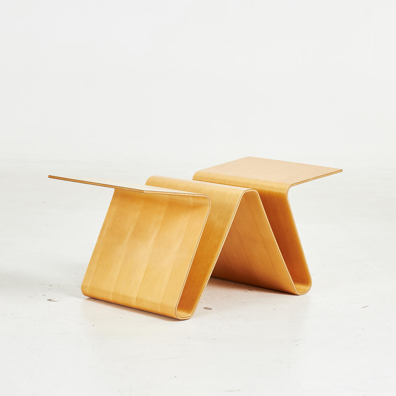 TORBJÖRN ANDERSSEN. A newspaper stand, “Papermaster”, oak veneer, for ...