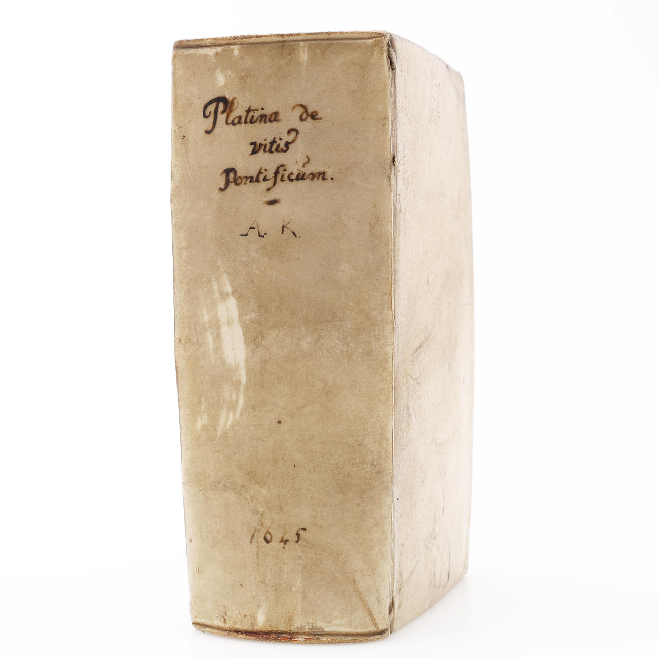 BOARTOLOMEI PLATINUM'S HANDBOOK OF THE ROMAN POPES IN 1645 - HE WAS THE ...