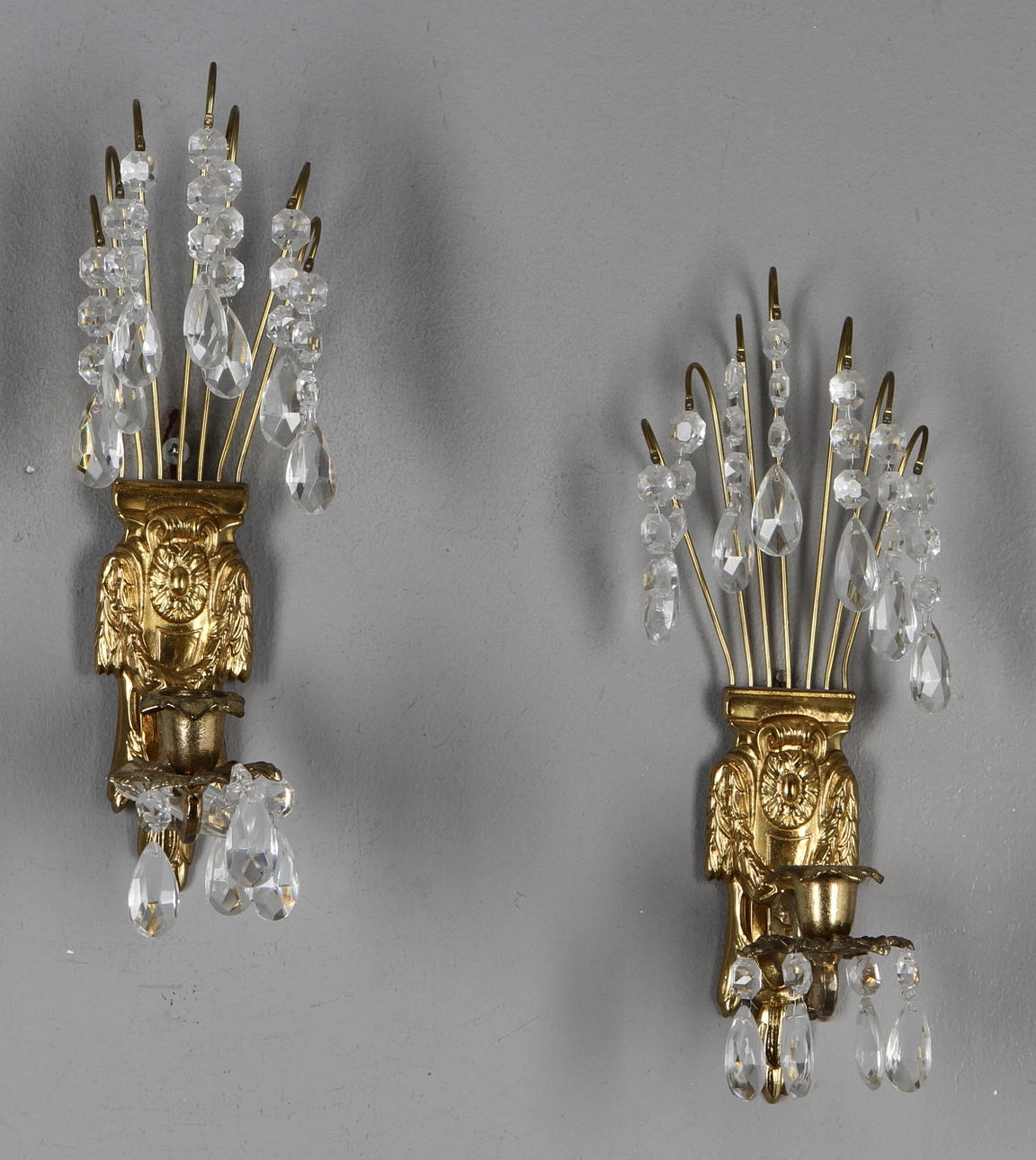 VÄGGLYSTRAR, 1 par, 1900/2000-tal.