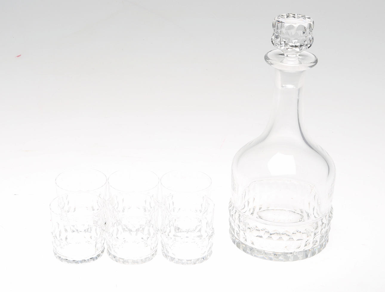 SERVIS, 7 delar, "Silvia", Ingeborg Lundin, Orrefors.