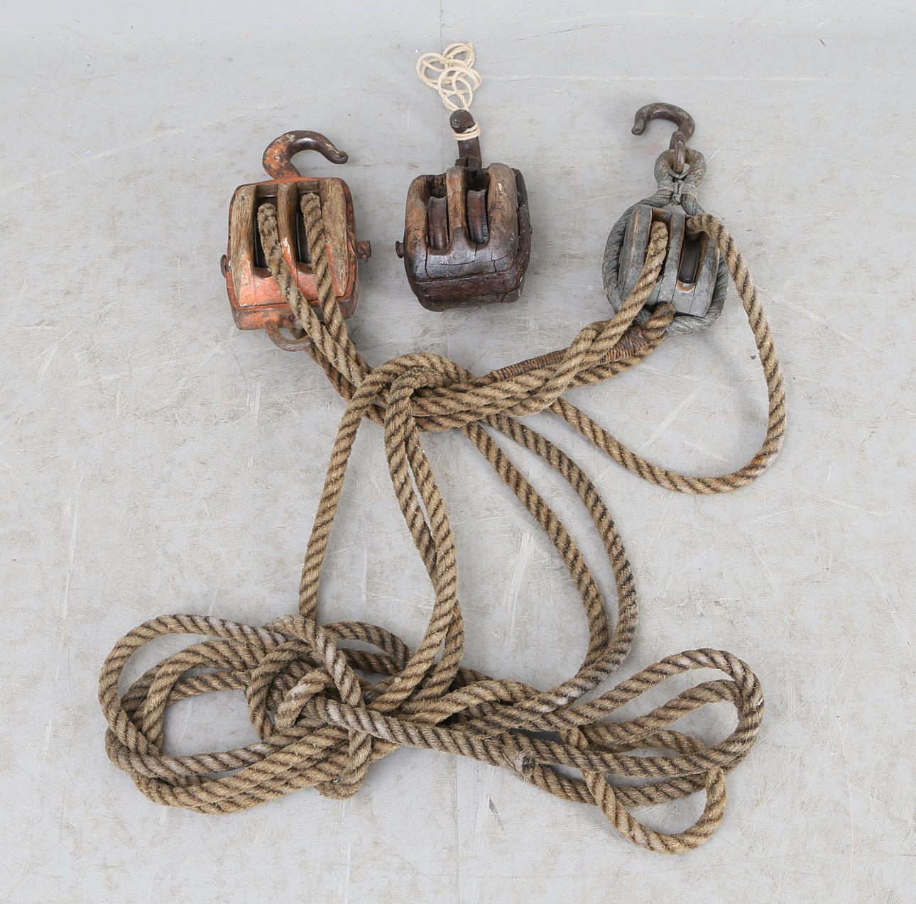 BLOCK och TALJA, 1900-tal.