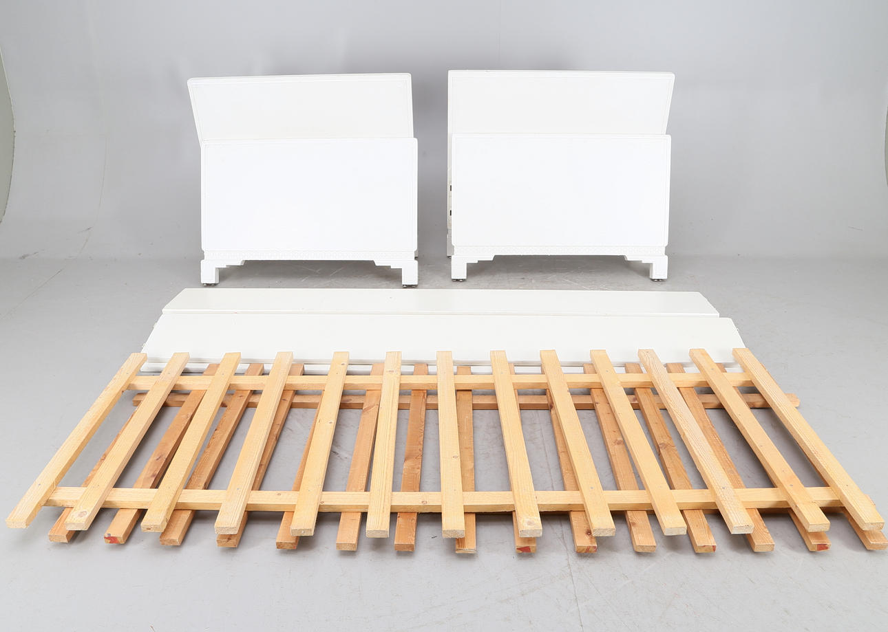 SÄNGSTOMMAR, 1 par, 1900-tal.