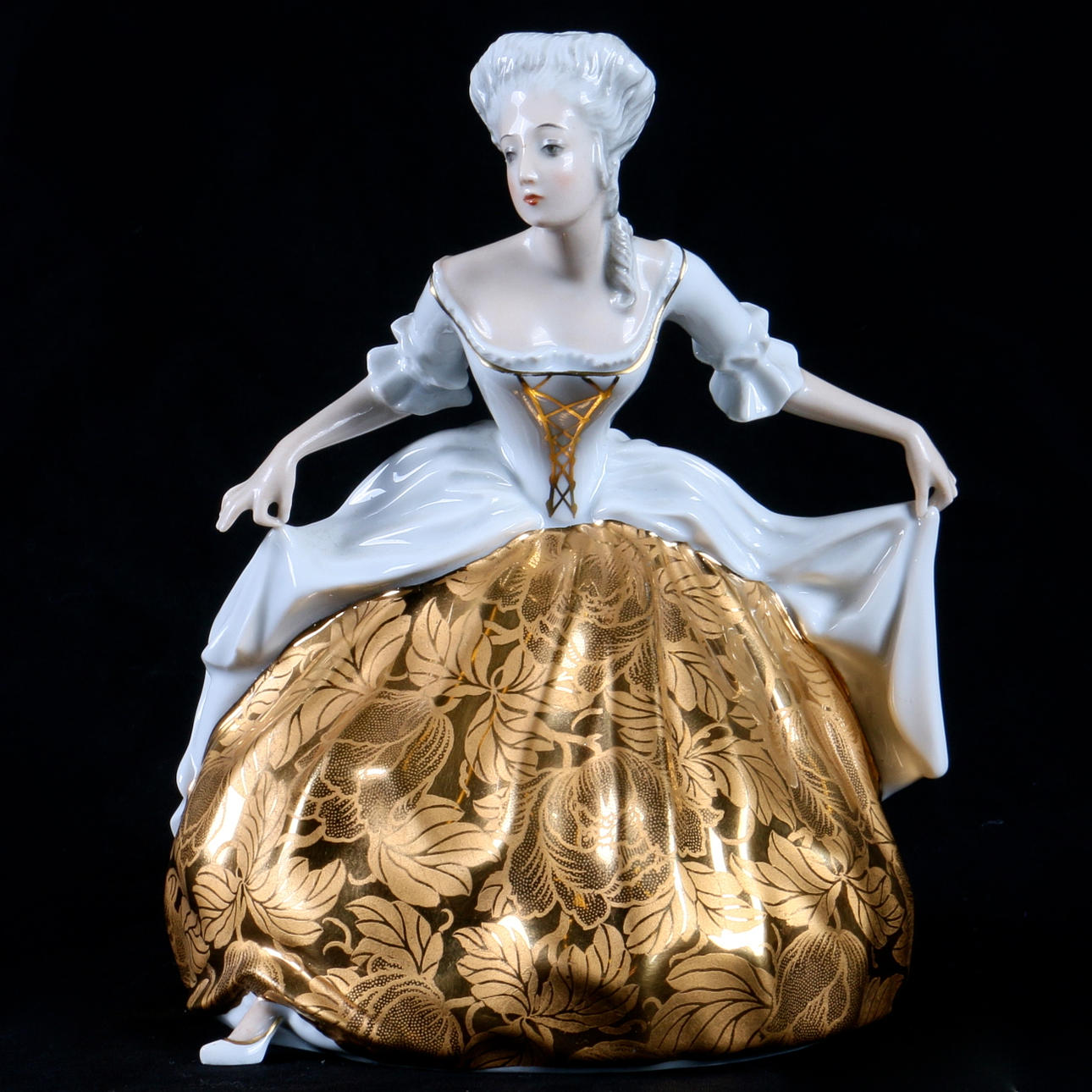 FIGURIN, porslin, Rosenthal, signerad.