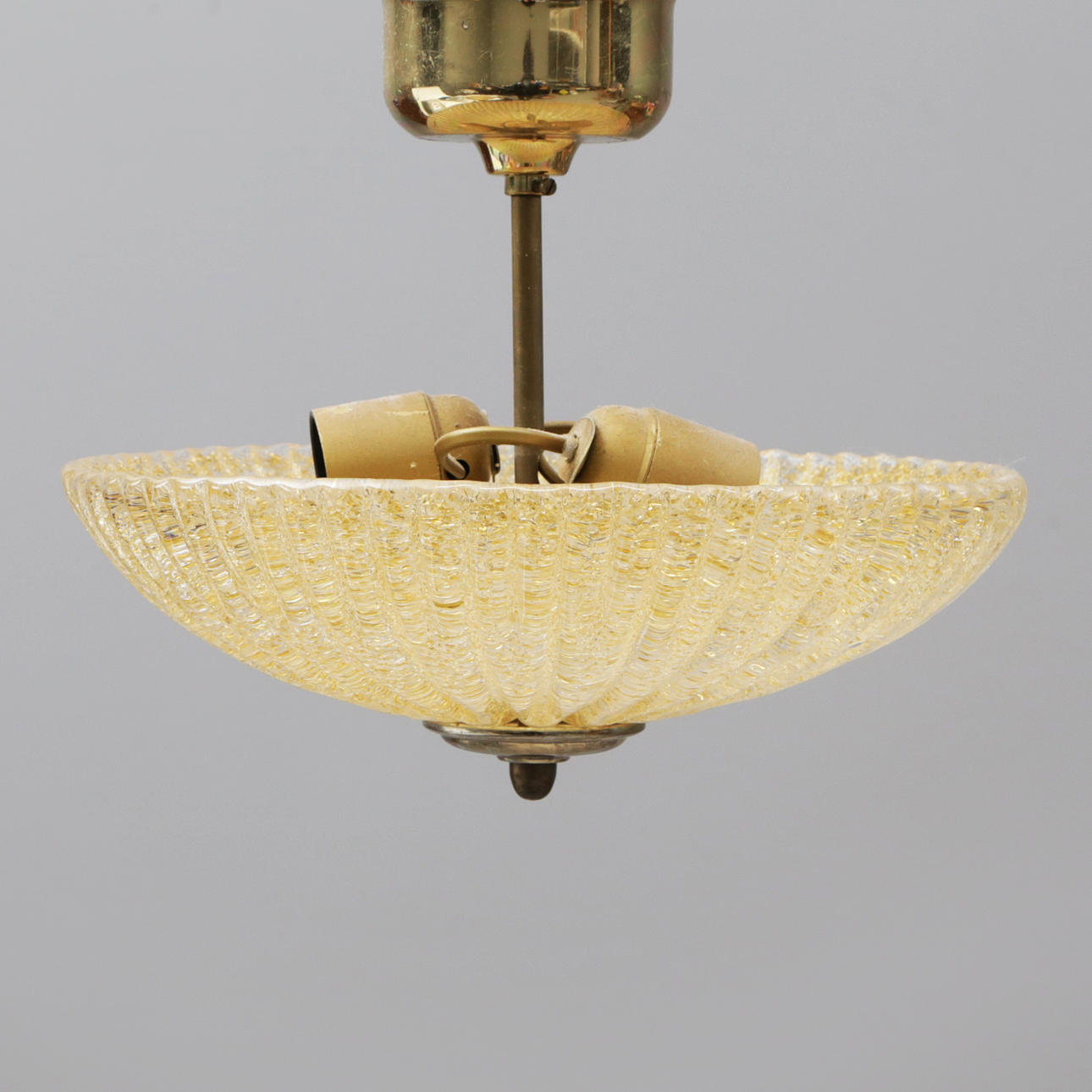 LÁMPARA DE TECHO DE CRISTAL.