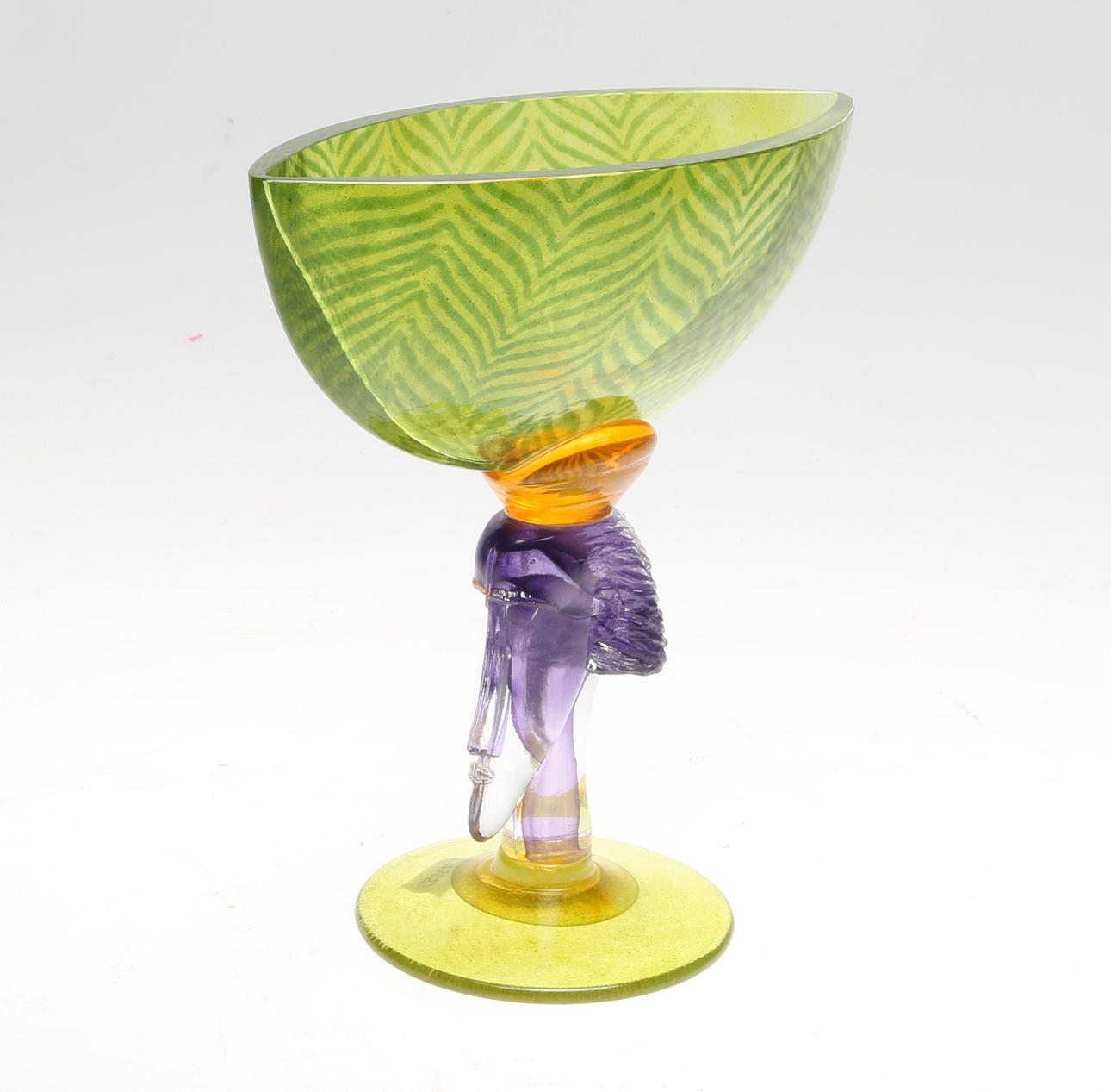 KJELL ENGMAN. Konstglas, skulptur, Kosta Boda, 1900-talets slut.