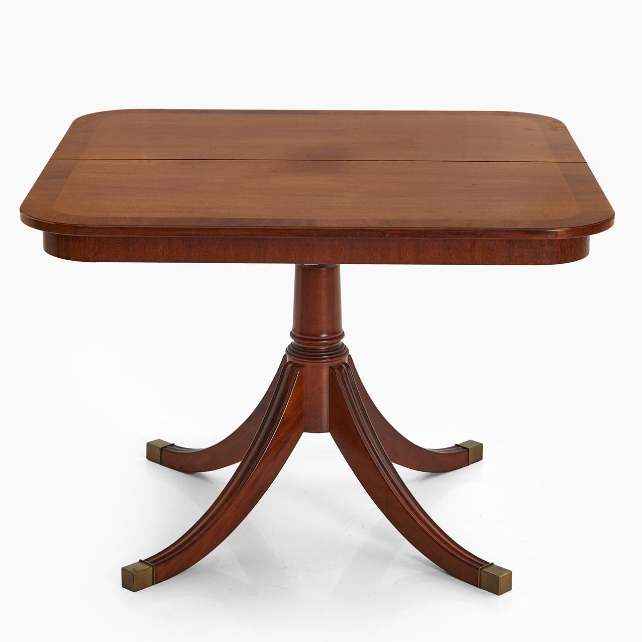 SPISEBORD med 2 indsatser, mahogni.