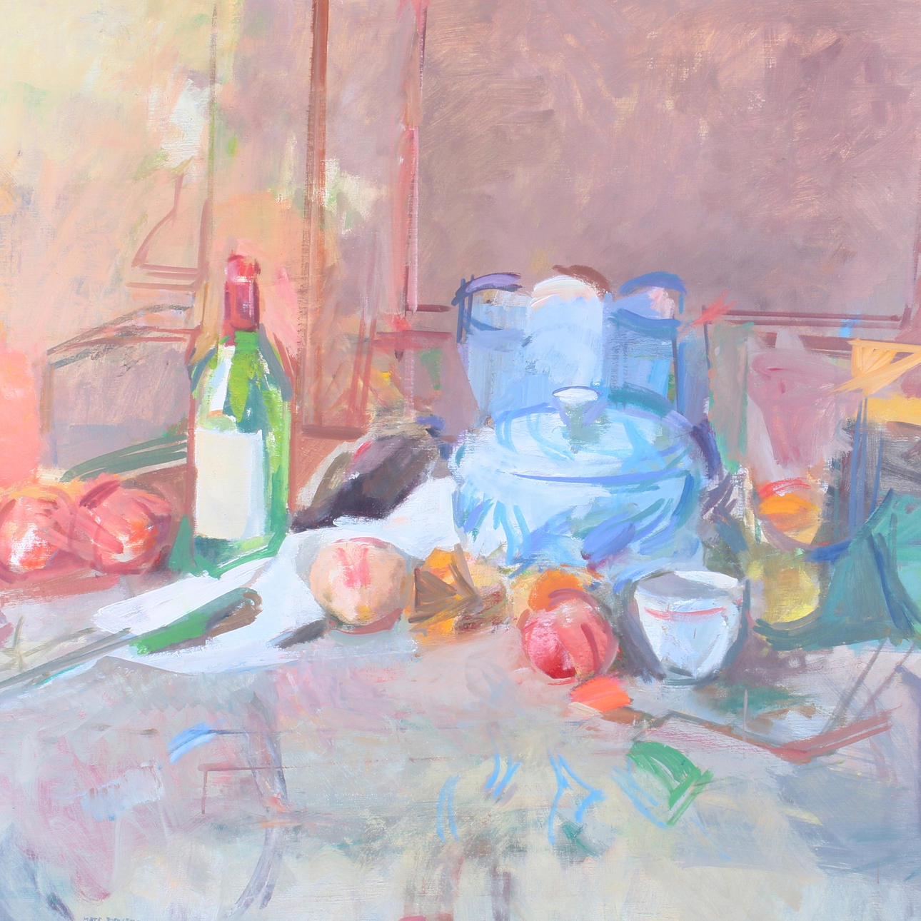 MATS RYDSTERN. Olja på duk, stilleben, signerad samt daterad 2000.