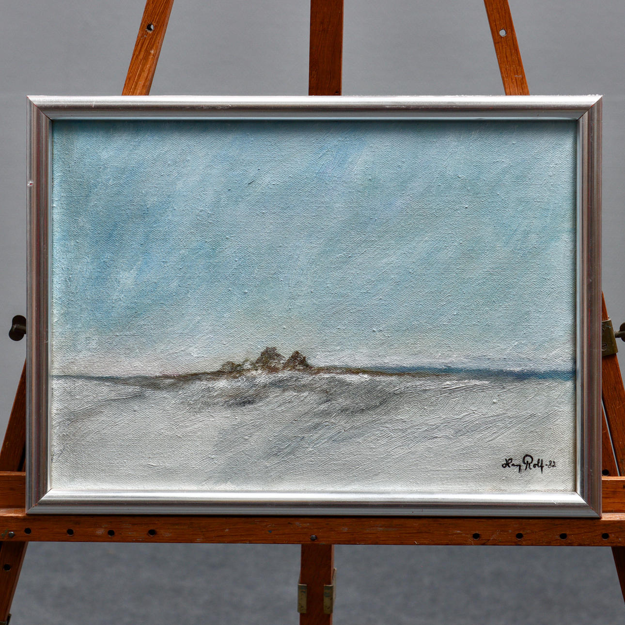 UNIDENTIFIED ARTIST, OIL ON CANVAS, SIGNED, DATED 82. Art - Paintings ...