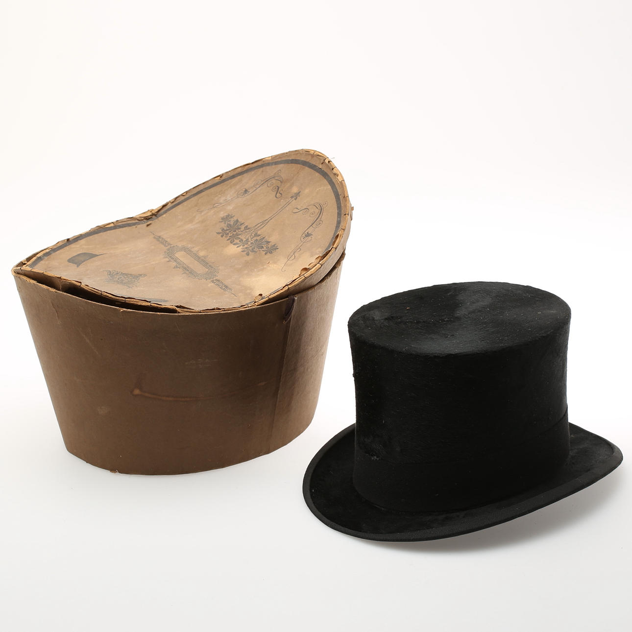 HATT med HATTASK, tidigt 1900-tal.
