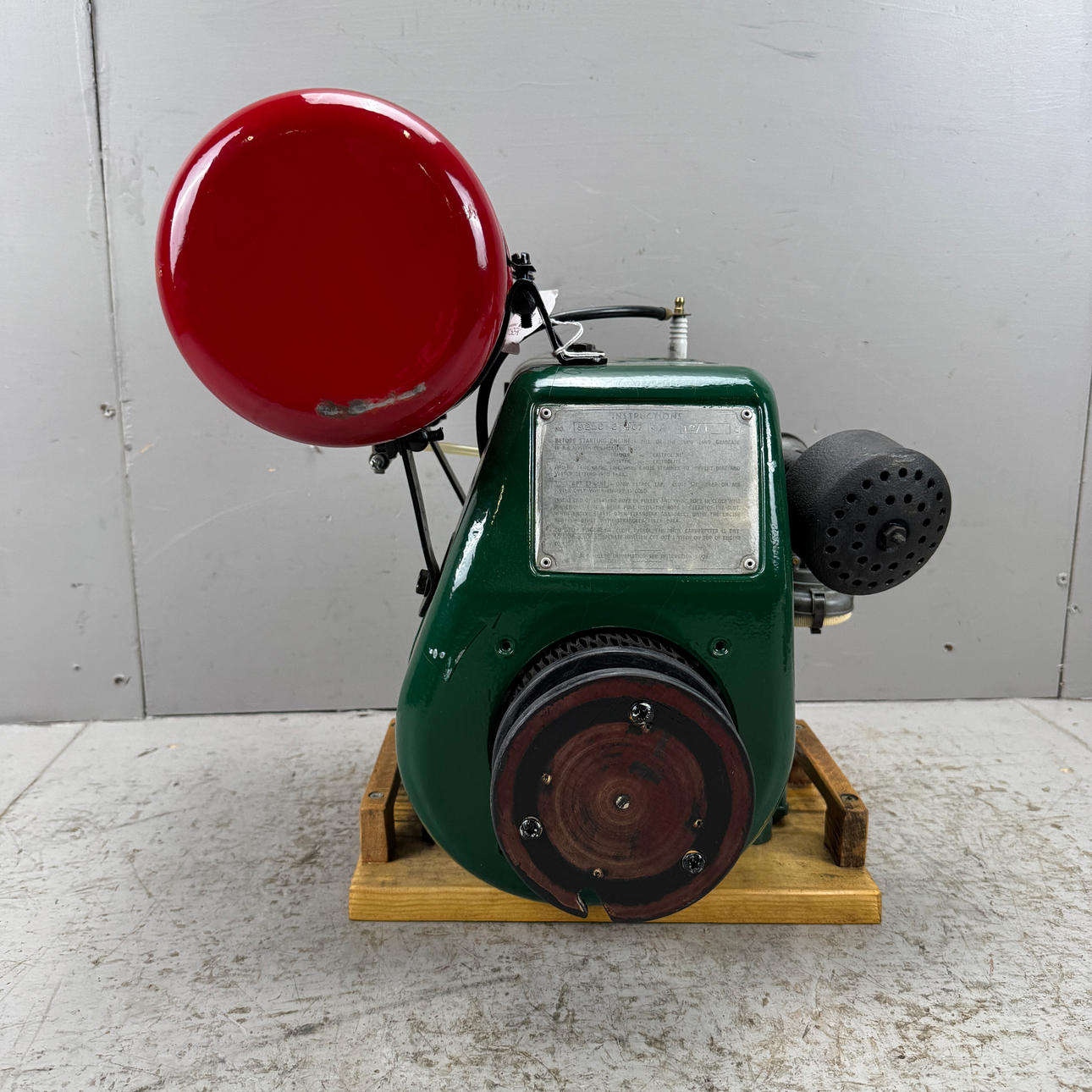 STATIONARY ENGINE, JAP, 12/1 J, England.