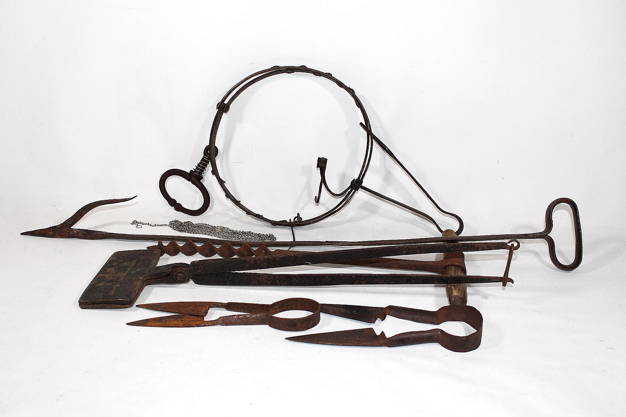 VERKTYG, allmoge, järn.