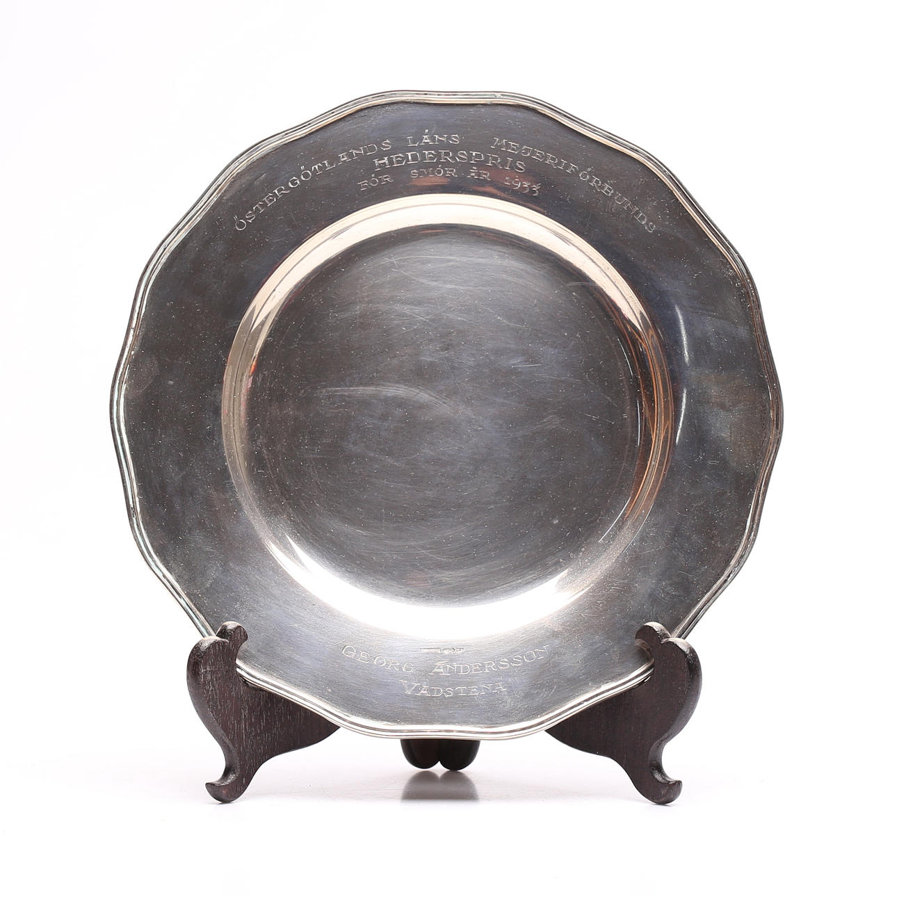 FAT, silver, weight approx. 263 grams.