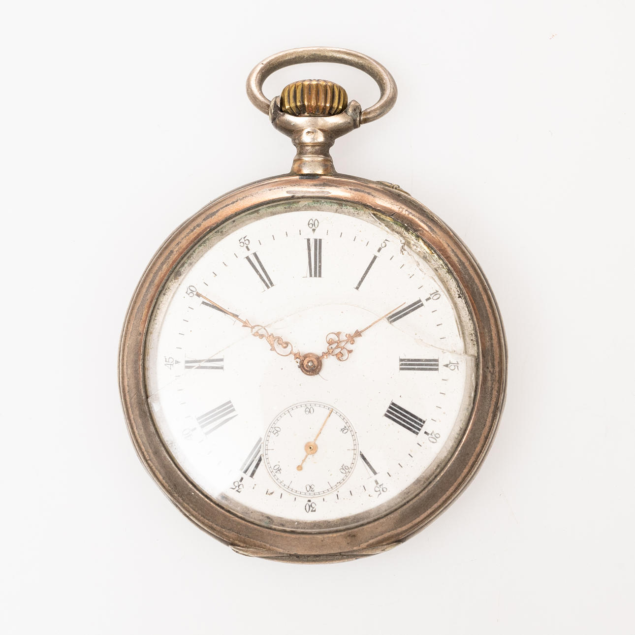 POCKET WATCH, Silver, International Watch Co.